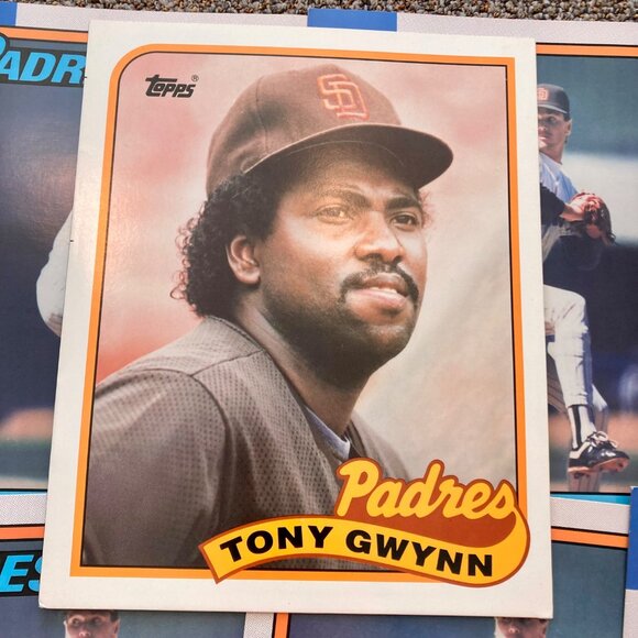 Lot of 17 Vintage Topps Baseball Card Pocket Folders Indians Padres A's Royals - Picture 5 of 9